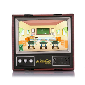 Máy Chiếu Điện Thoại TV Mini Khuếch Đại Âm Thanh