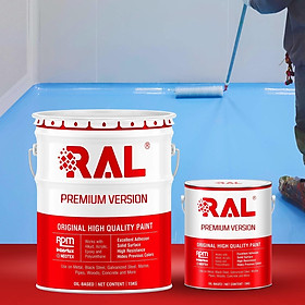 Sơn sàn Epoxy tự san RAFLOOR GUARD SL - 5KG