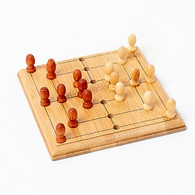 Bộ Cờ 9 Tướng - Cờ 3 Hàng thách đấu trí tuệ trò chơi đối kháng tăng cường IQ học hỏi tư duy chiến thuật 