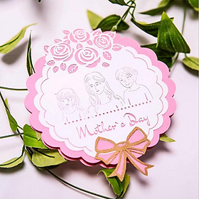 Sweet Freestanding Mothers Day Gift Card Greeting Cards Invitation Card Thank