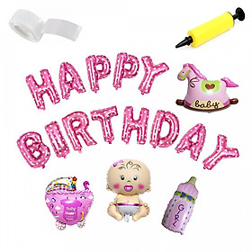 Combo bong bóng sinh nhật cho bé