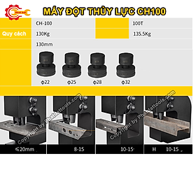 Máy Đột Thủy Lực CH100