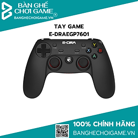 Tay cầm chơi game không dây E-dra EGP7601 Bluetooth/Receiver  - Hàng Chính Hãng