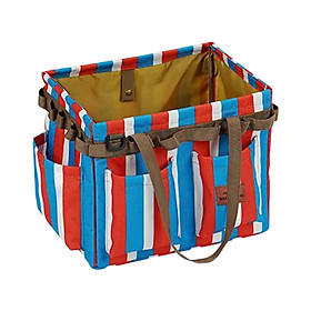 Foldable Camping Storage Bag Tool Organizer with Carry Handles Utility Tote for Groceries