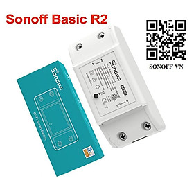 Công Tắc Sonoff Basic R2 Điều Khiển Từ Xa Qua Wifi
