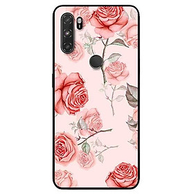 Ốp lưng dành cho Vsmart Live - Joy 1 Plus ( Joy 1+ ) - Active 3 - Joy 3 mẫu Hoa Tiết Hồng Cam