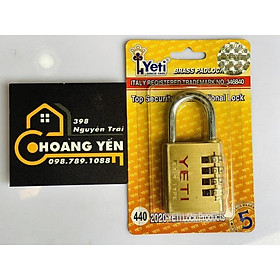 Mua Ổ khoá số Yeti 3 cỡ  khóa tủ  va li bằng mật mã - Loại 1