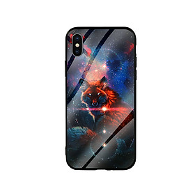 Ốp Lưng Kính Cường Lực cho điện thoại Iphone X / Xs - Fox 05
