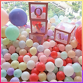 Mua Bóng pastel 5 inch  bóng bay màu chuẩn trang trí sinh nhật  đám cưới  sự kiện  khai trương