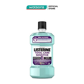 Nước Súc Miệng Cho Răng Nhạy Cảm Listerine Total Care Sensitive 750ml