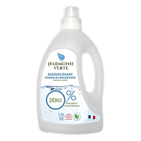 Nước xả vải sinh học đậm đặc bạc hà Harmonie Verte 1,5L