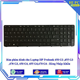 Bàn phím dành cho Laptop HP Probook 450 G3 455 G3 470 G3 450 G4 455 G4 470 G4 - Hàng Nhập Khẩu mới 100%