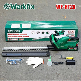 Mua Máy cắt tỉa hàng rào cắt cây cảnh WORKFIX - Động cơ lõi đồng 100% - chân pin phổ thông 4cm - BH 6 tháng
