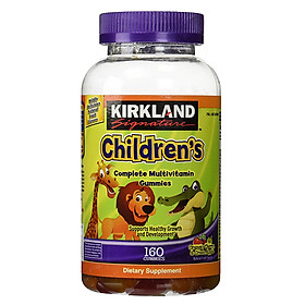 Kẹo dẻo Vitamin Kirkland Signature Children’s Complete Multivitamin Gummies 160 viên (2 tuổi+)