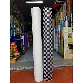 Mua Đề can dán mờ kính ô vuông caro T016 khổ 90x100cm cản nắng dán trang trí
