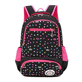 Trẻ em Schoolbag Dot Trường in ấn Túi Xách cho Cô Gái Chỉnh Hình Ba Lô túi công chúa trường Ba Lô Trẻ Em Satchel sac Mochila - one