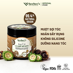 Kem Ủ Xả Lá Khế Bồ Hòn Heebee's Suôn Mượt, Chắc Khỏe, Bồng Bềnh 168 Gram