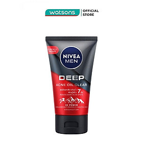 Hình ảnh Sữa Rửa Mặt Nivea Men Deep Acne Oil Clear 100g