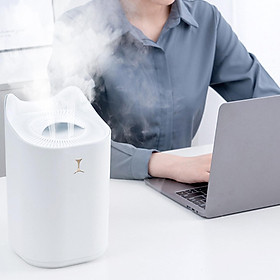 USB Mini Humidifier 330ml Portable Humidifier Cool Mist Humidifier White