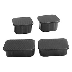 4 Pieces, Front Axle Plug ,Car Accessories,  End Caps Professional Protection Easy to Install Black for 2021 2022 2/