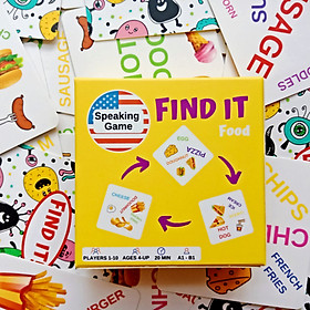 Find It - Boardgame for practicing speaking English - Game luyện nói tiếng Anh