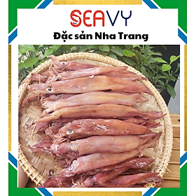 Đặc Sản Nha Trang -Mực Muối Lạt Phơi Ghe Dẻo Thơm, Ít Muối, Đa Dạng Chế Biến Size Lớn Seavy Gói 500g