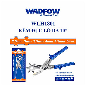 Mua  CHÍNH HÃNG  Kềm đục lỗ da 10  WADFOW WLH1801