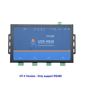 Modbus USR-N540 Sê-ri sang Ethernet chuyển đổi 4 cổng rs232/rs485/rs422 Modbus MQTTS DC 5.0 ~ 36 V