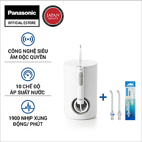 Combo Máy Tăm Nước Cầm Tay Panasonic Công Nghệ Siêu Âm EW1611 + Đầu thay