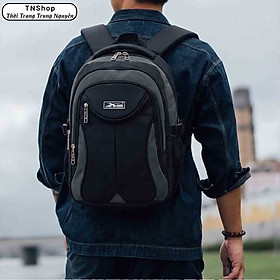 Balo Laptop Xbags Naituo Đen XB2002 - Balo Du Lịch Có Ngăn Chống Sốc Laptop, Chống Thấm Nước, Thiết Kế Tiện Lợi, Gọn Nhẹ Bền Bỉ