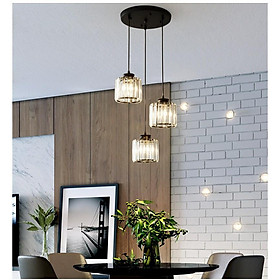 Mua Đèn thả pha lê hiện đại - kèm bóng LED và đế ốp trần