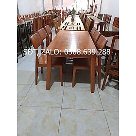 Bàn ghế ăn gỗ sồi cao cấp