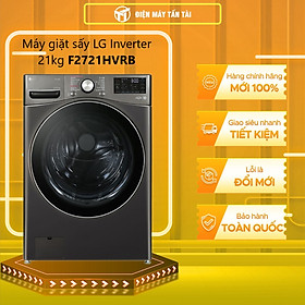 Mua Máy giặt sấy LG AI DD Inverter giặt 21 kg - sấy 12 kg F2721HVRB - Hàng chính hãng - Chỉ giao HCM