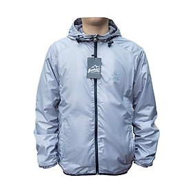 Áo khoác gió 2 lớp Gothiar - 8504 Ghi 