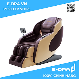 Ghế massage EDRA Hestia EMC105 (Nâu/ Xanh) - Hàng chính hãng