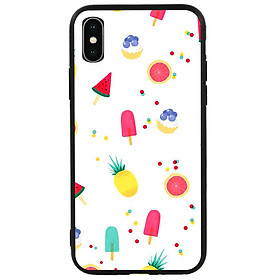 Ốp lưng viền TPU cao cấp cho Iphone X - Summer 01