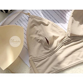 Bra Su Nhật hở lưng trần quyến rũ - Áo trễ lưng chất su cực xịn cho nàng dạo phố mùa hè hot nhất 2021 mã A300