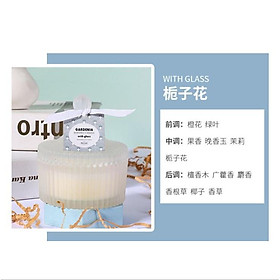 Nến thơm phòng trang trí decor thư giãn Aroma Scented Candle cup, sáp đậu nành, nến thơm cao cấp E4 Decor nhà Núi