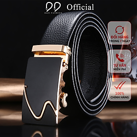 Thắt lưng nam cao cấp sang trọng dây nịt nam hàn quốc da PU khóa tự động D&D Fashion