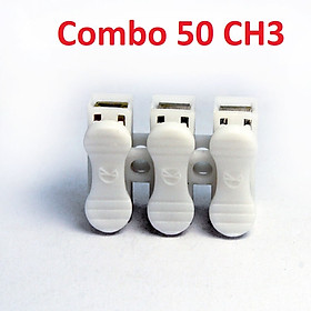 Combo 50 cái cút nối dây điện nhanh CH-3