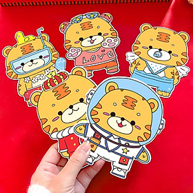 Hình ảnh Bao Lì Xì Chibi Lì Xì Hoạt Hình Tết Nhâm Dần 2022 Mới Cao Cấp Đẹp Độc Lạ