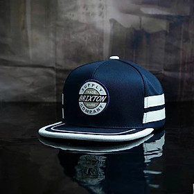 (NEW) Mũ hiphop, nón snapback Brixton vải kaki phối lưới form chuẩn thời trang đường phố (Ảnh thật)