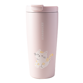 Mua Bình Giữ Nhiệt Starbucks 16Oz (473ml) Cat In Blanket