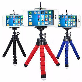 Mua Giá Đỡ Điện Thoại 3 Chân Bạch Tuộc Kèm Đầu Kẹp