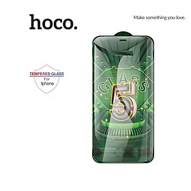 Kính cường lực full màn hình Hoco G12/cường lực hoco 5D cho iPhone xs max,11promax, 13,13pro,13promax,14,14pro,14promax inch - Hàng chính hãng