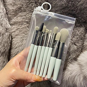 Bộ cọ trang điểm 8 món, cọ trang điểm nội địa trung màu hồng makeup cá nhân chuyên nghiệp MM  A625