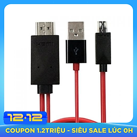 Cáp Truyền Hình Ảnh Từ Điện Thoại Lên Tivi HDMI MHL Dành Cho Android Cao Cấp AZONE