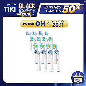 Bộ 16 đầu bàn chải đánh răng điện thay thế cho chỉ nha khoa