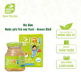 Nước Yến Cho Trẻ Em Green Bird Babi Hương Vani Dễ Uống Ngon Miệng - Hũ 72g