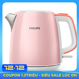 Ấm Đun Siêu Tốc Philips HD9348 (1L) - Hồng
